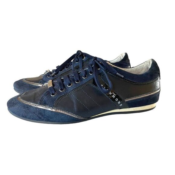 John Richmond Leather Trainers - Picture 1 of 8